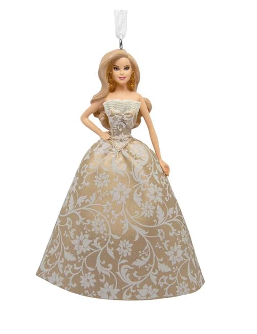 Hallmark Mattel Holiday Barbie 2025 Christmas Ornament, Gifts for Barbie Fans Hallmark