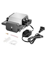 VEVOR Air Assist, Adjustable 30 L/min Airflow, Air Assist Pump Kit for Laser Cutter and Engraver, Clear Smoke and Dust, Reduce Surface Temperature, Shield Laser Lens, for Laser Engraving Wood Meta VEVOR
