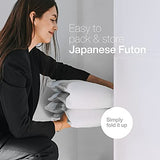 Luxton Home Japanese Shiki Futon Foldable Mattress for Sleep & Travel - Twin-Long Luxton Home