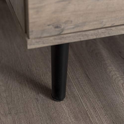 Walker Edison Mila Modern 6 Drawer Storage Buffet, 52 Inch, Grey Wash Walker Edison