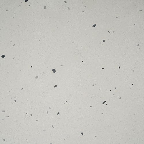 Christopher Knight Home Vex Set of 2 Concrete Outdoor Bench with Modern White Terrazzo Effect, Outdoor Dining Chairs, Oval Garden Bench with Pedestal Base, Extra Seating for Patio/Balcony, White Christopher Knight Home