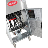 Kratos Commercial Deep Fryer - Three Heating Tubes, Floor Standing, Gas Powered, 40 lb. Capacity, 90,000 Total BTU, 15.5W (29Y-010-NAT) Kratos