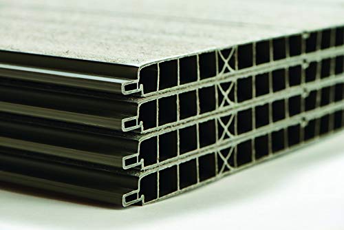 Keter Patio Store 4.6 x 4.0 ft. Resin Outdoor Storage Shed with Paintable and Drillable Walls for Customization-Perfect for Yard Tools and Pool Toys, Grey Keter