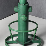 Adjustable Antique Green Industrial Bar Table by Topower – Stylish Pub and Dining Table Topower