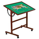 Collections Etc Adjustable Portable Jigsaw Puzzle Tilting Table Brown Collections Etc