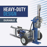 Powerhorse Horizontal/Vertical Log Splitter - 22 Tons, 212cc Engine Powerhorse