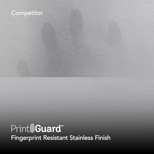 Broan-NuTone F4030SF Inch Fingerprint Resistant, 30", Stainless Finish with PrintGuard Convertible Under-Cabinet Range Hood 230 Max Blower CFM Broan-NuTone