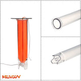 MILIVIXAY 2PCS Taper Candle Molds - Pillar Candle Molds - Perfect for Making Emergency Candles, Chime Candles, Table Candles-Including 30 Ft Wicks,1pc Wire and 2pc Wick Clips.