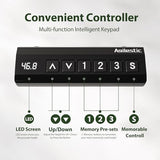 Agilestic 63 x 24 Inches Electric Standing Desk with 2 Storage Drawers, Stand Up Desk Adjustable Height, Sit and Stand Computer Table with Splice Board, White Agilestic