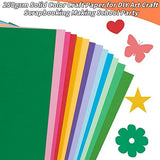 Colored Cardstock Bulk 300 sheets, 8.5” x 11” Cardstock Paper 30 Assorted Colors Construction Paper,250 GSM Card Stock Printer Paper Scrapbooking Supplies for Diy Crafts Cricut Card Making Oleitodh