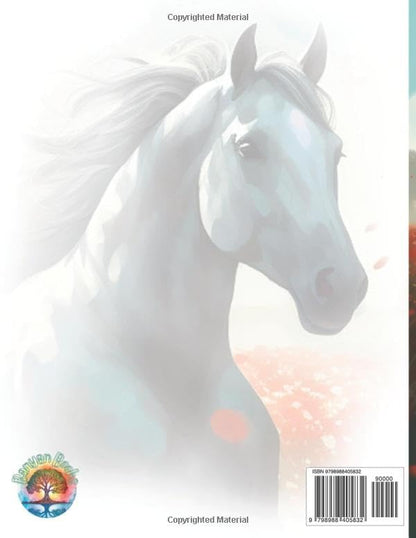 Horses Coloring Book