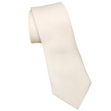 YANIYA Male Blank Sublimation Necktie Solid Color White Embryo DIY Neck Tie for Casual Formal Wedding Party Business Occassion YANIYA