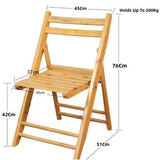 RFQWET Folding Dining Chairs Upholstered Padded Seat, Solid Wood Frame, Portable, Compact Design for Home Office, Kitchen, Living Room, Guest Seating Space Saving Extra Seating Solutions RFQWET
