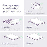 Signature Sleep Memoir 8 Inch Memory Foam Mattress-in-a-Box, Firm, Certipur-US and OEKO-TEX, Full Signature Sleep