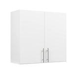 Prepac Elite 32" Wall Cabinet, White Storage Cabinet, Bathroom Cabinet, Pantry Cabinet with 1 Adjustable Shelf 12" D x 32" W x 30" H, WEW-3230 Prepac