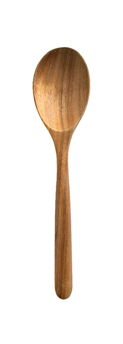 Wood Spoon, Healthy Acacia Wooden Cooking Spoons, Durable Kitchen Serving Spoon Scooper, Non Scratch Wood Ladle Tableware For Cooking, Serving Salad, Stirring Soup, Easy to use