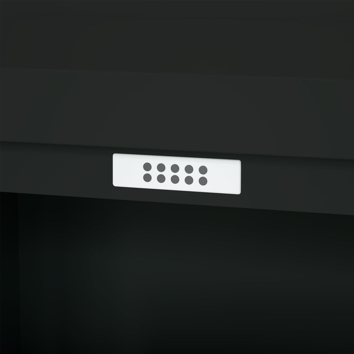 Tilt-Out Trash Can Cabinet with 2 Garbage Cans - Waste Storage Solution for Kitchen and Garage | Tilt Out Trash Can Cabinet | Garbage Can Cabinet | kitchen Garbage Can Holder (Black, 2 Buckets) European Furniture