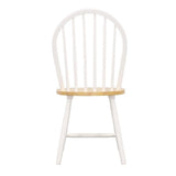 COASTER Hesperia Windsor Dining Side Chairs Natural Brown and White (Set of 4) Coaster Home Furnishings