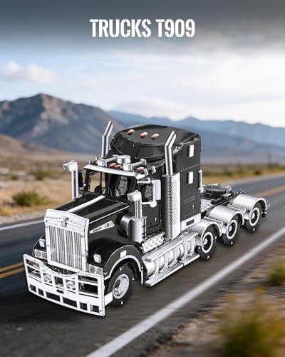 Piececool 3D Metal Puzzles T909 Trucks Model Kits for Adults to Build,DIY Hobbies Building kit Birthday Christmas Day Gifts