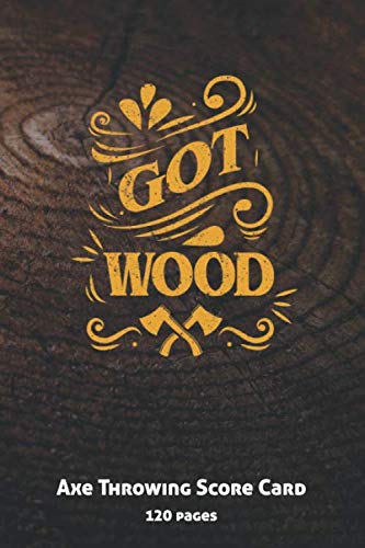 Got Wood: Axe Throwing Score Card WoodArtSupply