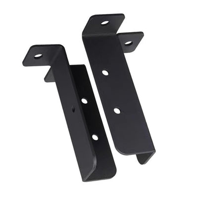8 Set of Fence Post Base Support Wooden Post Repair Fixed Steel Pile Base Deck Post Anchor Base Brackets Kit for Wood Fence Pergola 1.5x1.5,2x2,2x4,4x4 Post,Post Anchor Base Brackets for Deck Railing