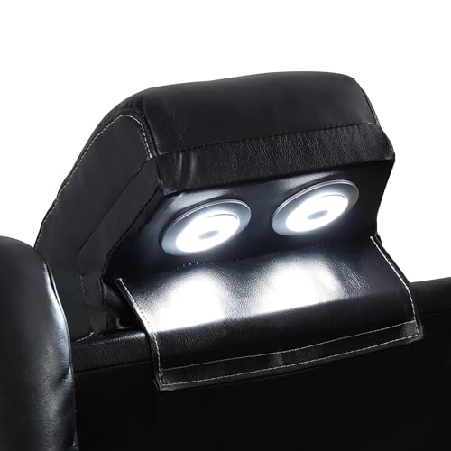 FUOROLA Liga Power Recliner Living Room Set with LED for Living Room, Dormitory, Guest House, Playroom, Airbnb,Apartment FUOROLA