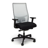 HON Ignition 2.0 Ergonomic Office Chair Fabric Seat, Adjustable Tilt, Swivel Wheels, Comfy for Long Hours, Home Office Desk Chairs, Fog HON