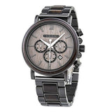 BOBO BIRD 2021 New Men's Wrist Watches Stylish Wood Watch Analog Quartz Casual Wooden Wrist Watch with Gift Box (Grey) BOBO BIRD