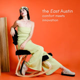 Sleekform East Austin Kneeling Chair, Posture Support Comfortable Ergonomic Kneeling Chair, Natural Back Pain Relief, Best for Posture Sleekform