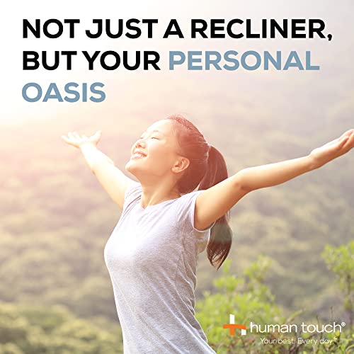 Human Touch WholeBody 7.1 Living Room Recliner Massage Chair - Full Body Professional Grade Personal Massage - Relaxation w Heat for Targeted Stress + Muscle Pain Relief with Foot Calf - Espresso Human Touch