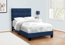 Transitional Upholstered Bed Frame HouseOfZazla