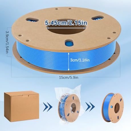 Dynta 3D Printer Filament Bundle, Silk PLA 6 Colors - High Gloss, Super Shiny & Smooth, Beginner-Friendly for Daily DIY, 250gX6 Spools (Gold/Silver/Red/Green/Blue/Purple) Dynta