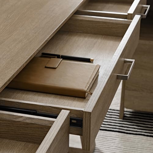 EUREKA ERGONOMIC Standing Desk,60x26 Executive Desk with 3 Drawer Adjustable Height Electric Desk Home Office Computer Desk Modern Workstation with Memory Controller EUREKA ERGONOMIC