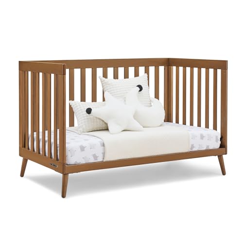 Delta Children Essex 4-in-1 Convertible Crib - Greenguard Gold Certified, Chestnut
