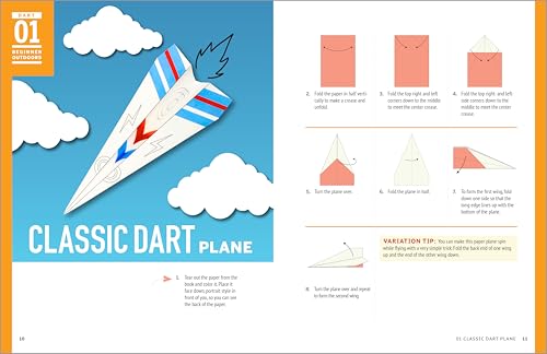 The Awesome Paper Airplane Book for Kids: Creative Designs and Fun Tear-Out Projects Callisto Kids