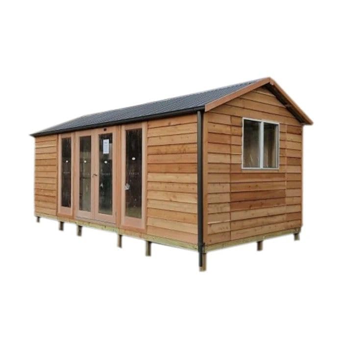 Portable Prefab Home, 10x20ft or 20x40ft, Expandable Plastic Construction, Windows and Doors Included, Mobile Living Space