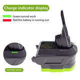 URUN 2-in-1 Adapter for Ryobi 18V Lithium Battery Convert to for Dyson V7/8 Handheld Vacuum Cleaner Battery Compatible with V7/8 Animal V7/8 Absolute V7/8 Motorhead Pro V7/8 Trigger V7/8 URUN