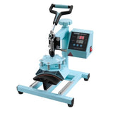 VEVOR 8 in 1 Heat Press with 30 OZ Tumbler Press, Hat Press, 360° Swing Away 12 x 15 inch Heat Press Machine for T-Shirts/Mugs/Hats/Plates, Light Green VEVOR