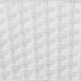 Jeco 3 Piece Wicker Chair and End Table Set without Cushion, White Jeco