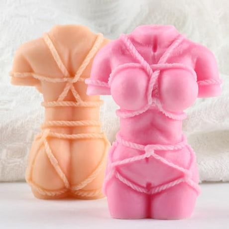 XIAOSHUI Body Candle Molds Women Body Candle Mold Female Human Body Silicone Candle Molds Body Resin Casting Mold for Candle Making Epoxy Aromatherapy Gypsum Clay Craft XIAOSHUI