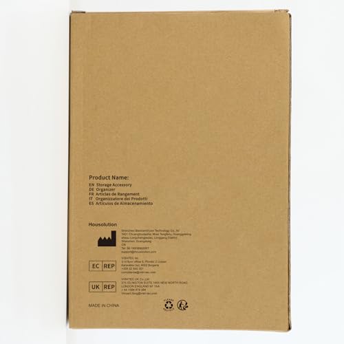 Housolution Pot and Pan Organizer Rack for Cabinet, Upgraded Expandable Pot Lid Organizer with 14 Adjustable Dividers, Pan Holder Storage Rack for Kitchen Cabinet, White Housolution