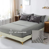 WONGS BEDDING 7 Pieces Bed in a Bag King, Floral Reversible Comforter Set Flower Plum Bedding Set King Size（1 Comforter,2 Pillowcase,2 Pillow Shams,1 Flat Sheet,1 Fitted Sheet） WONGS BEDDING
