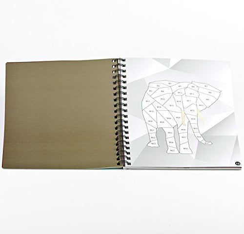 Brain Games - Sticker by Number: Animals (28 Images to Sticker) Publications International, Ltd.