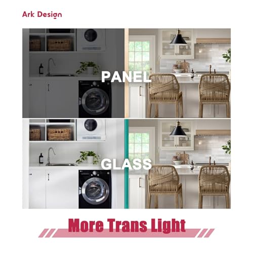80" Assembled White Prefinished 3-Lite Tempered Frosted Glass Sliding Door Room Divider with Hardware & Handles, 96" x 80" ARK DESIGN