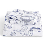 LONAVA Full Sheet Set Kids - 4 Pieces Soft Microfiber Cartoon Style Bedsheets for Boys Girls Teens, Oeko TEX, Breathable Deep Pocket Sheets, (Ball Sports) LONAVA
