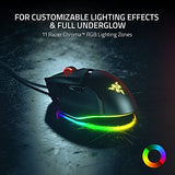 Razer Basilisk V3 Customizable Ergonomic Gaming Mouse: Fastest Gaming Mouse Switch - Chroma RGB Lighting - 26K DPI Optical Sensor -Classic Black Razer