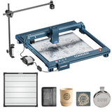 Longer B1 24000mW Laser Engraver,Equipped with auto air Assist, Camera kit,and 500mm Honeycomb Panel.High Speed 36000mm/min,Precise Cutting on Wood, Acrylic, and Stainless Steel. Longer
