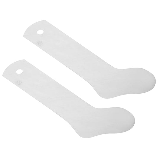 Socks 2 Pcs Metal Straight Sock Jigs Sublimation Crew Sock Aluminium Sock Boards for DIY Heat Press Transfer Dye Sublimation Printing Socks Accessory Style 3 White Accessories