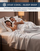 LANE LINEN 100% Egyptian Cotton Full Size Bed Sheets, Soft & Comfy Luxury Hotel Style Thick Full Size Sheets, Fully Elasticized Reinforsed Seams No Pill Natural Cooling - White Sheets LANE LINEN