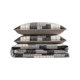 Eddie Bauer - King Quilt Set, Naturally Soft Cotton Bedding w/a Lightweight Feel for All-Year Comfort, Reversible w/Matching Pillowcases, 3 Piece Bed Set (Antique Brown) Eddie Bauer